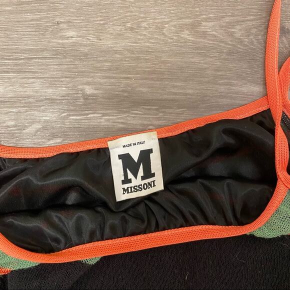 Missoni Multicolored Zig Zag Striped Dress Small - Picture 3 of 6